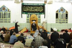 (١١١) آية الله الأستاذ الشيخ باقر الايرواني في محاضرة دينية على طريق يا حسين