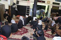 (١١٤) آية الله السيد أحمد الاشكوري المشرف العام على المشروع التبليغي للحوزة العلمية في زيارة الأربعين