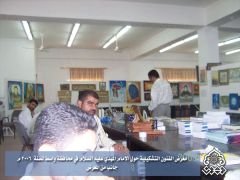 معرض الفنون التشكيلية / جانب من المعرض