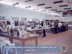 معرض الفنون التشكيلية / جانب من المعرض