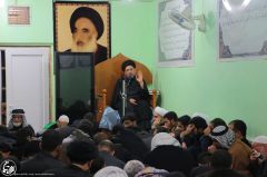 (١٤٣) محاضرة دينية في الموقع المركزي للمشروع التبليغي للحوزة العلمية في زيارة الأربعين