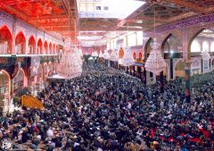 (١٧٣) داخل الصحن الحسيني المقدس