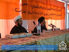 ندوة في كلية الاداب في الكوفة / السيد ياسين الموسوي