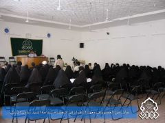 جان من الحضور في معهد الزهراء عليها السلام / السيد سامي البدري