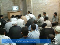 جانب من الحضور في سلسلة الندوات المهدوية