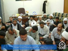 جانب من الحضور في سلسلة الندوات المهدوية