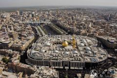 (٢١٨) قبابٌ تَشرُف على وفود الزائرين في يوم الأربعين