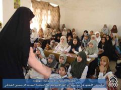 سلسلة الندوات المهدوية في اعدادية النجف / السيدة ام حسين القبانجي