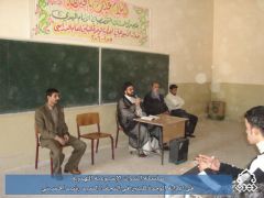 سلسلة الندوات المهدوية في اعدادية الخورنق / السيد رشيد الحسيني