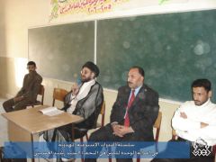 سلسلة الندوات المهدوية في اعدادية الخورنق / السيد رشيد الحسيني