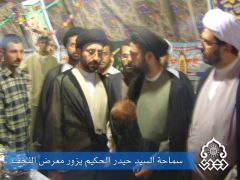 السيد حيدر الحكيم / معرض النجف الاشرف