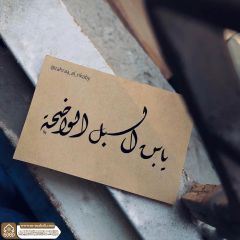 (٨٤٤) يا بن السبل الواضحة