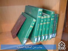 جانب من المكتبة الخطية