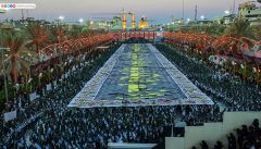 موكب عزاء بني عامر - كربلاء المقدسة - مسيرة الأربعين