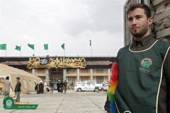 موكب الإمام الرضا عليه السلام في مهران الايرانية