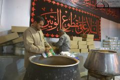 موكب خدّام الإمامين الجوادين (عليهما السلام) فيض من الهمم العطاء في زيارة الأربعين