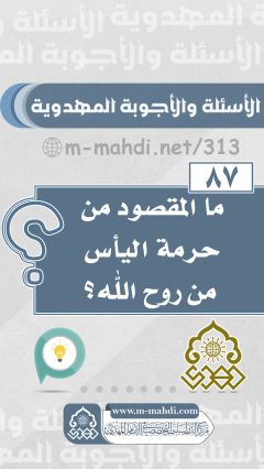 (٨٧) ... فهل نبقى ننتظر خروج الإمام (عجّل الله فرجه) ولا نفعل شيئاً...